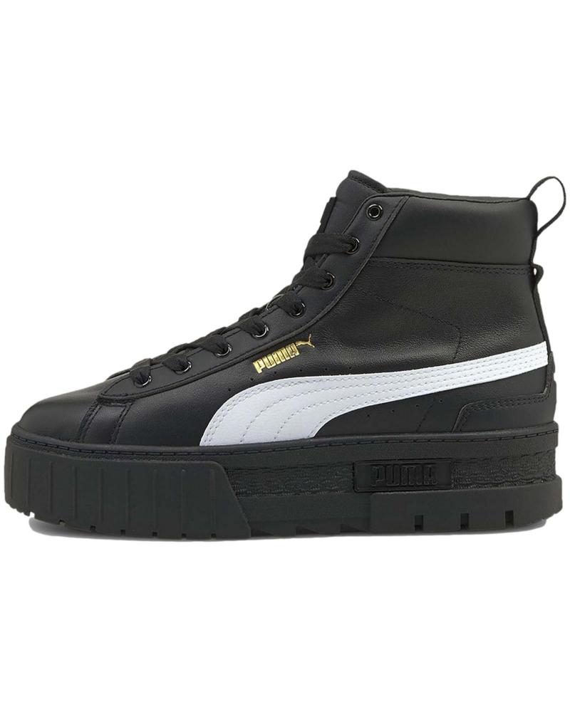 Botines De Mujer PUMA ZAPATILLAS MAYZE MID WN S NEGRO