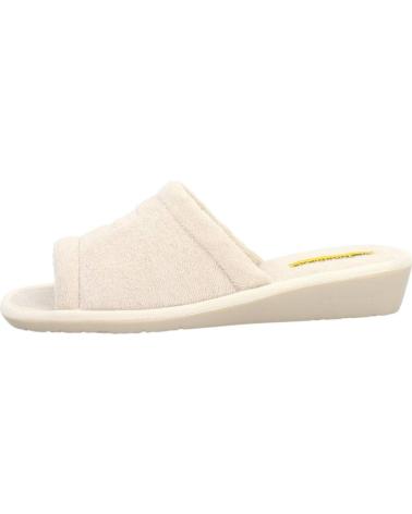 Calzado de casa NORDIKAS  de Mujer ZAPATILLAS HOGAR MUJER MODELO TOALLA C16 COLOR BEIS  HIELO