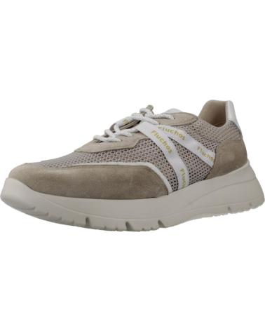 Sneaker für Damen FLUCHOS ZAPATILLAS MUJER MODELO F1683 COLOR BEIS CALF