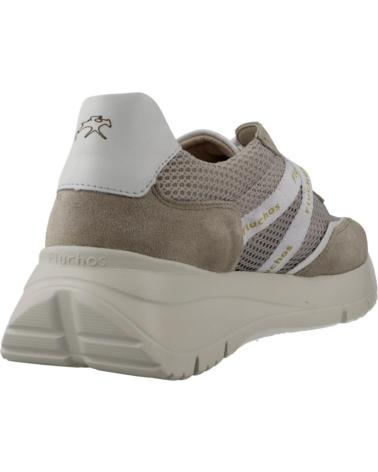 Sneaker für Damen FLUCHOS ZAPATILLAS MUJER MODELO F1683 COLOR BEIS CALF