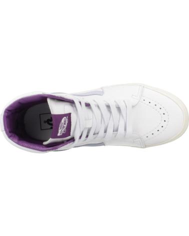 Zapatillas deporte VANS OFF THE WALL  de Mujer ZAPATILLAS MUJER VANS MODELO SK8-HI PREMIUM LEATHER COLOR BL  HLGNBLU