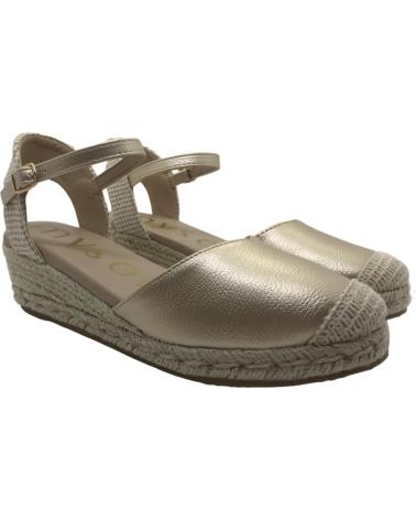 Sandali MYSOFT  per Donna CUNA ESPARTENA MUJER 25M102  PLATINO