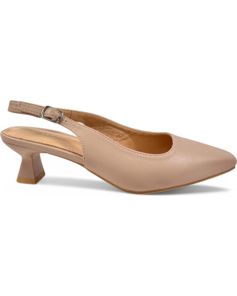 Sandales TIMBOS  pour Femme TACON DESTALONADO MUJER KAKI 131240  MARRóN