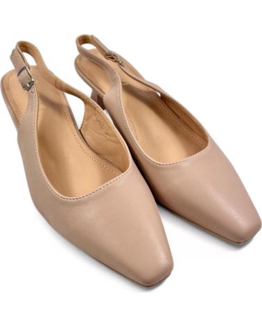 Sandales TIMBOS  pour Femme TACON DESTALONADO MUJER KAKI 131240  MARRóN