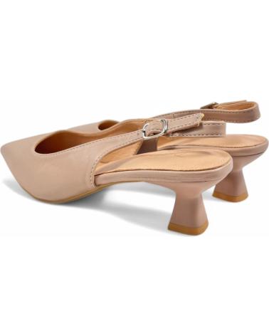 Sandales TIMBOS  pour Femme TACON DESTALONADO MUJER KAKI 131240  MARRóN