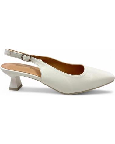 Sandales TIMBOS  pour Femme TACON DESTALONADO NOVIA 131239  BLANCO