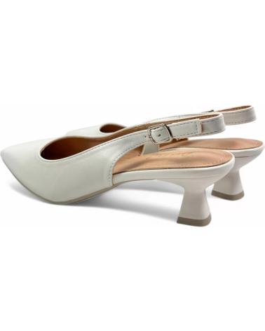 Sandales TIMBOS  pour Femme TACON DESTALONADO NOVIA 131239  BLANCO