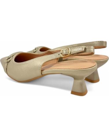 Sandalen TIMBOS  für Damen TACON DESTALONADO MUJER DORADO 131237  AMARILLO