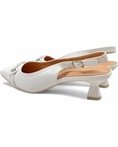 Sandali TIMBOS  per Donna TACON DESTALONADO NOVIA 131235  BLANCO