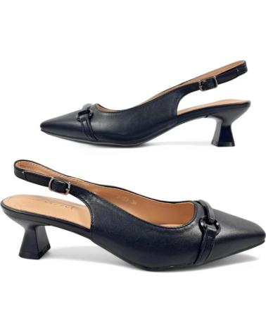 Sandali TIMBOS  per Donna TACON DESTALONADO MUJER 131235  NEGRO