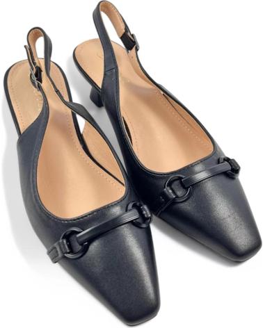 Sandali TIMBOS  per Donna TACON DESTALONADO MUJER 131235  NEGRO