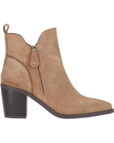 Woman Mid boots CHIKA10 POLO 01  TAUPE-TAUPE