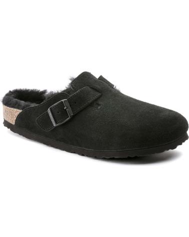Tamancos BIRKENSTOCK  de Homem ZUECOS BOSTON VL SHEARLING PARA UNISEX EN COLOR  NEGRO