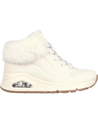 Bottines SKECHERS  pour Fille UNO FALL AIR  BLANCO
