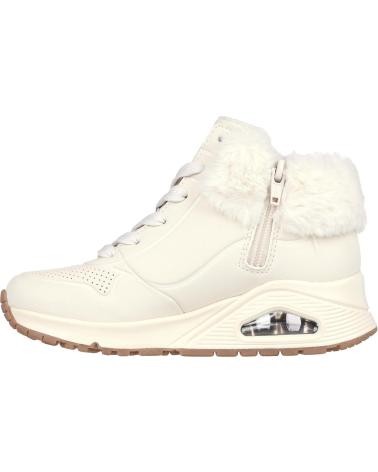 Bottines SKECHERS  pour Fille UNO FALL AIR  BLANCO