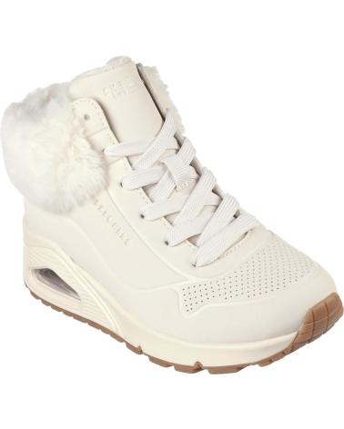 Bottines SKECHERS  pour Fille UNO FALL AIR  BLANCO