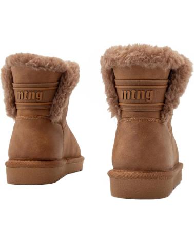 Stiefel für Mädchen und Junge MTNG BOTINES MUSTANG SKY PARA NINOS UNISEX EN COLOR MARRON