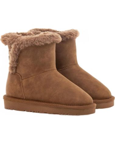 Stiefel für Mädchen und Junge MTNG BOTINES MUSTANG SKY PARA NINOS UNISEX EN COLOR MARRON