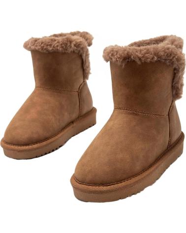 Stiefel für Mädchen und Junge MTNG BOTINES MUSTANG SKY PARA NINOS UNISEX EN COLOR MARRON