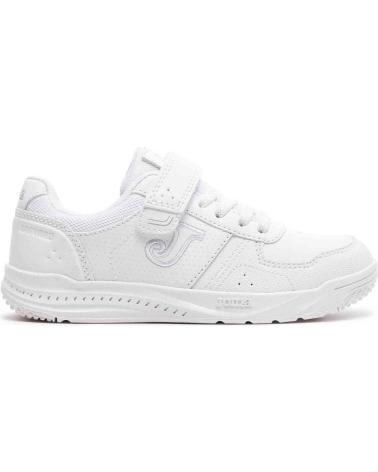 Sportivo per Donna e Bambina e Bambino JOMA DEPORTIVA HARVARD JR 2202 CON VELCRO UNISEX BLANCO