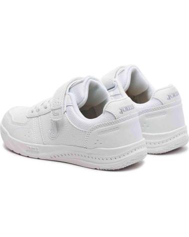 Sportivo per Donna e Bambina e Bambino JOMA DEPORTIVA HARVARD JR 2202 CON VELCRO UNISEX BLANCO