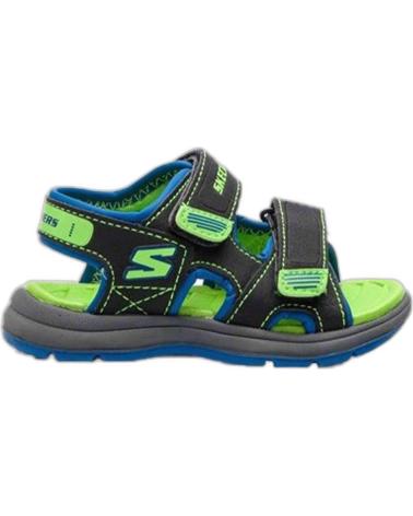 girl and boy Sandals SKECHERS SANDALIAS SUN SPORT PARA BEBE EN COLOR  VERDE