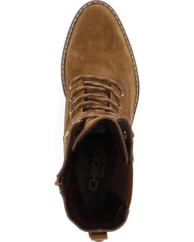 Botines de Mujer CHIKA10 JUNGLE 03 CUERO-TAN