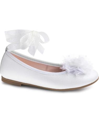 Chaussures PABLOSKY  pour Fille MANOLETINAS PARA NINAS EN COLOR  BLANCO