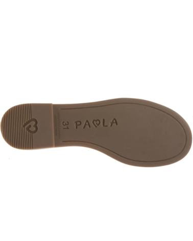 Chaussures PABLOSKY  pour Fille MANOLETINAS PARA NINAS EN COLOR  BLANCO