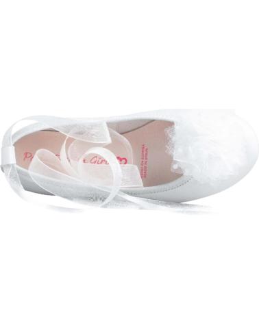 Chaussures PABLOSKY  pour Fille MANOLETINAS PARA NINAS EN COLOR  BLANCO