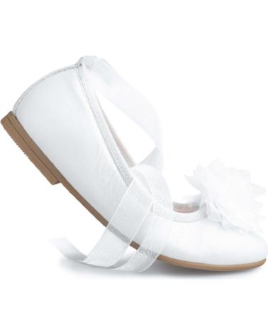 Chaussures PABLOSKY  pour Fille MANOLETINAS PARA NINAS EN COLOR  BLANCO