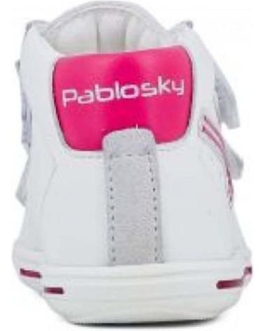 Sportif pour Fille PABLOSKY - BOTA DEPORTIVA VELCRO BEBE BLANCO
