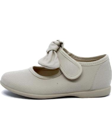 Sapatos BATILAS  de Menina MANOLETINAS PARA NINAS EN COLOR  BEIGE