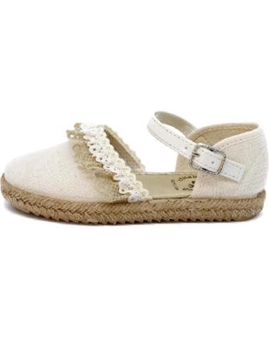girl Flat shoes VUL-LADI MANOLETINAS PARA NINAS EN COLOR  BEIGE