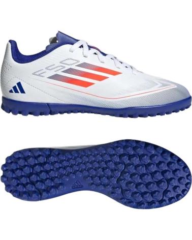girl and boy Trainers ADIDAS ZAPATILLAS FUTBOL  FTWWHT-SOLRED-LUCBLU