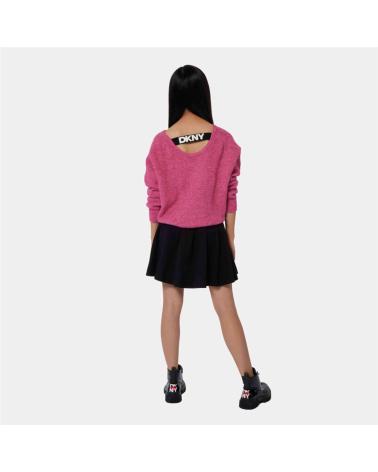 DKNY D6087809B BLACK LEATHER BOOTS WITH MULTICOLOR ZIPPER MULTICOLOR