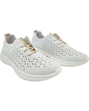 Zapatos EOLIGEROS  de Mujer LIBERTE ORO  BLANCO