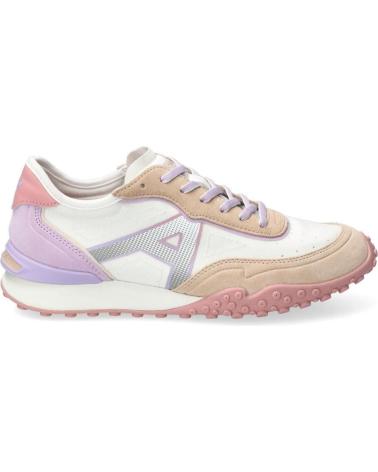 Zapatillas deporte ALLROUNDER  de Mujer KOYA-12-30 PIEL BLANA-ROSA  BLANCO