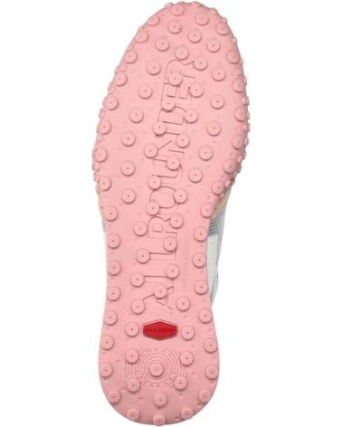 Deportivas de Mujer ALLROUNDER KOYA-12-30 PIEL BLANA-ROSA BLANCO