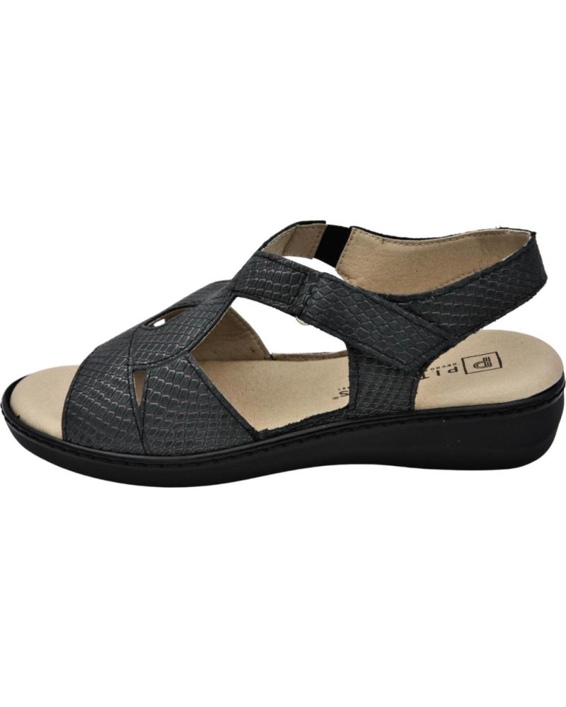 Sandali PITILLOS  per Donna - SANDALIAS PARA MUJER PLANTILLA EXTRAIBLE COMOD  NEGRO