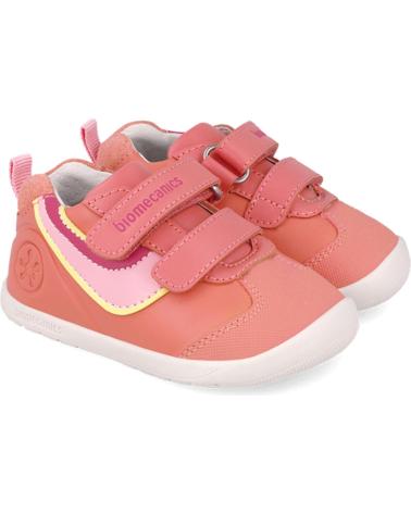 Deportivas de Niña BIOMECANICS DEPORTIVA RESPETUOSA PARA CHICA 252161 PRIMEROS PASOS CANTALUPEA833