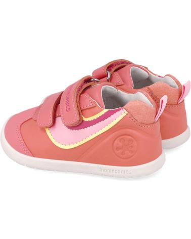 Deportivas de Niña BIOMECANICS DEPORTIVA RESPETUOSA PARA CHICA 252161 PRIMEROS PASOS CANTALUPEA833