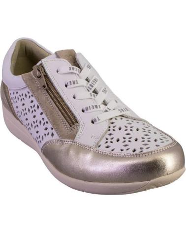 Scarpe sport TREINTAS  per Donna 4312 ZAPATILLAS CASUAL DE MUJER PIEL  BLANCO