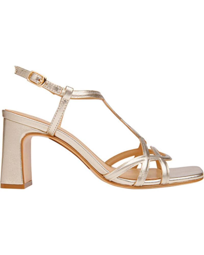 Sandali REGARDE LE CIEL  per Donna SANDALIA TACON ALTO CON HEBILLA  PLATINO