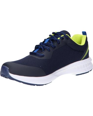 Zapatillas deporte de Mujer y Niña y Niño KAPPA 381F58W LOGO GLINCH 2 KID BLUE MARINE-GREEN LIME