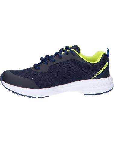Zapatillas deporte de Mujer y Niña y Niño KAPPA 381F58W LOGO GLINCH 2 KID BLUE MARINE-GREEN LIME