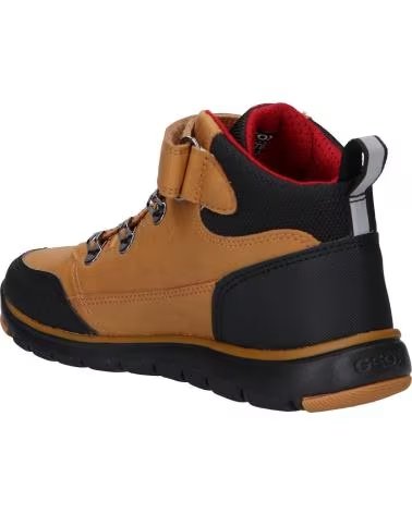 GEOX J263NA 0MEFU J XUNDAY C2G7V DK YELLOW-RED