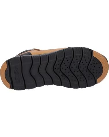 GEOX J263NA 0MEFU J XUNDAY C2G7V DK YELLOW-RED