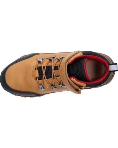 GEOX J263NA 0MEFU J XUNDAY C2G7V DK YELLOW-RED