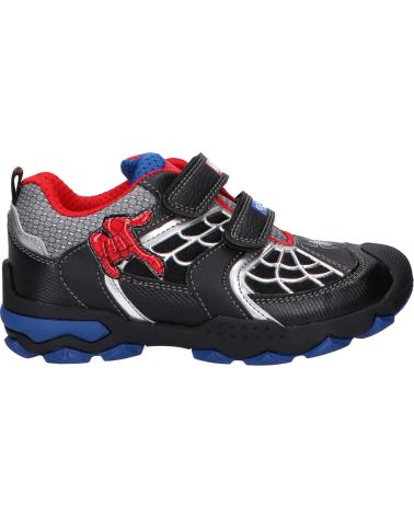 Sapatos Desportivos GEOX  de Menino J269VA 0BU11 J BULLER  C0048 BLACK-RED